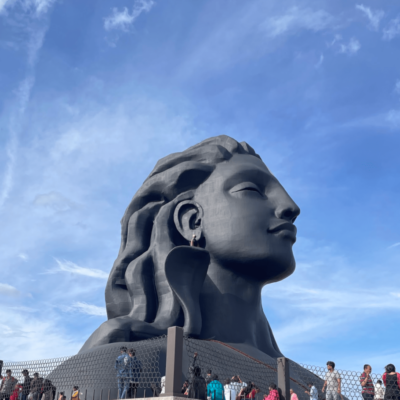 adi yogi statue
