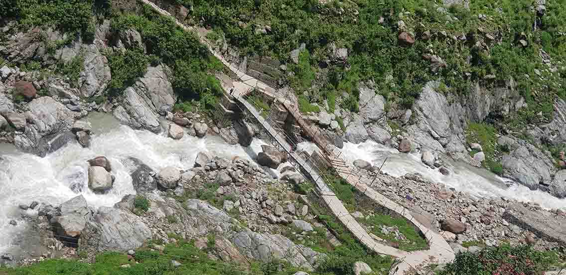 kedarnath trekking route