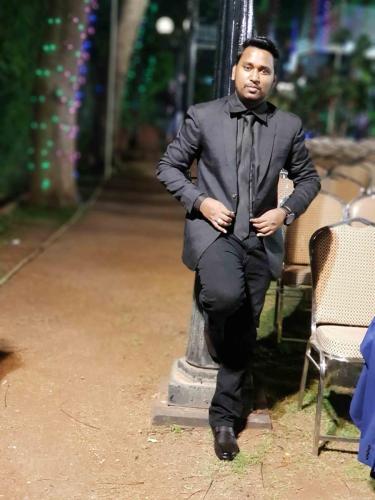 JJ Jitu Jitendra black suit