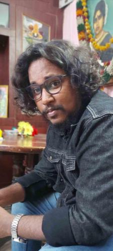 JJ Jitu Jitendra long hair