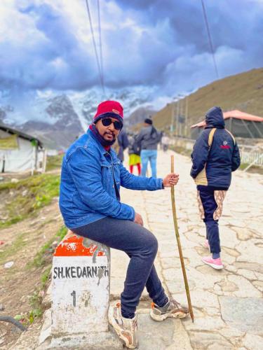 jitu jitendra in kedarnath