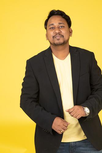 jj jitu jitendra black suit